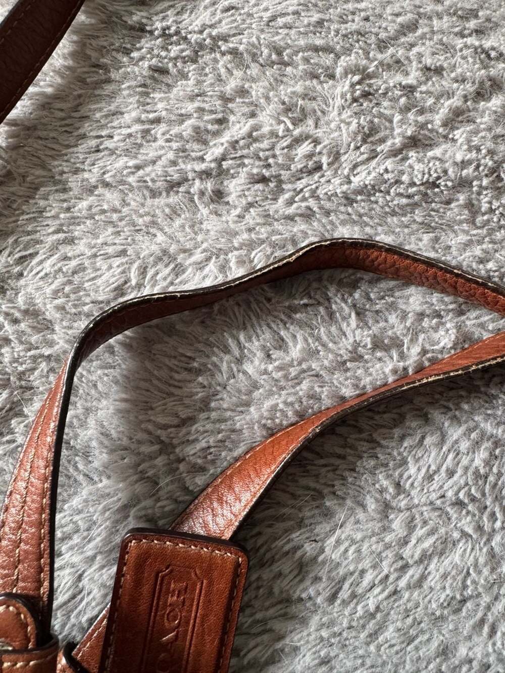 Coach Legacy Leather Hobo Shoulder Bag in British Tan - Picture 5 of 8